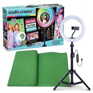 New Studio Creator 2 - 8” Multicolor LED Ring Light with Tripod